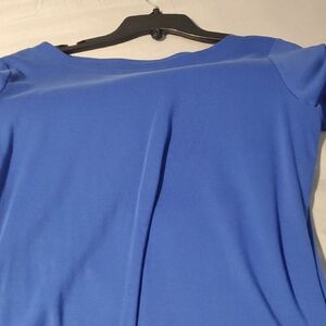 Blue Short Sleeve Top